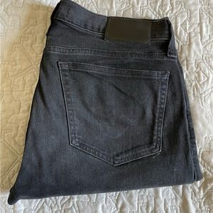 Men’s Madewell black washed denim